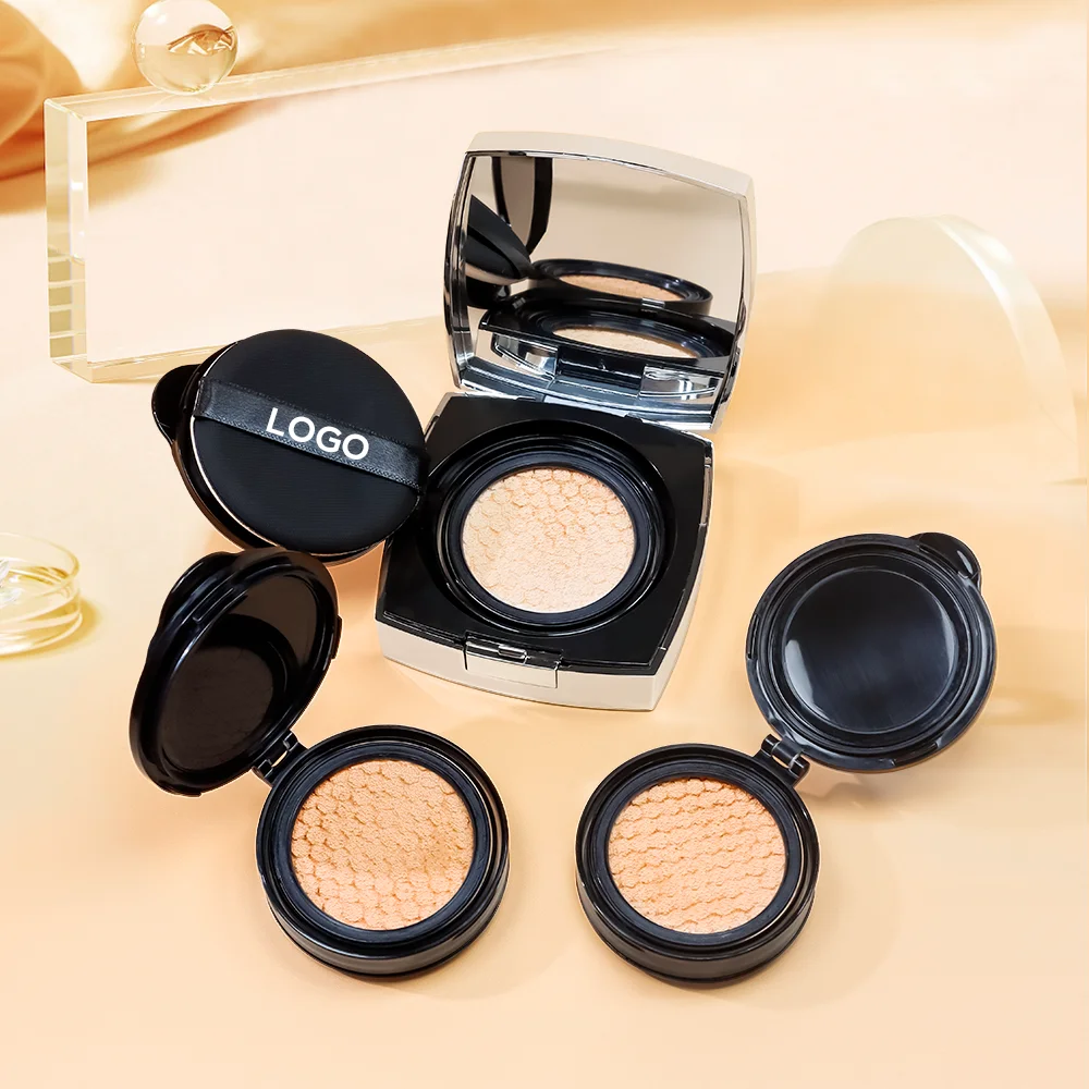 Diy Air Cushion BB Cream Custom Private Label Makeup Pressed Compact Concealer Foundation Air Cushion