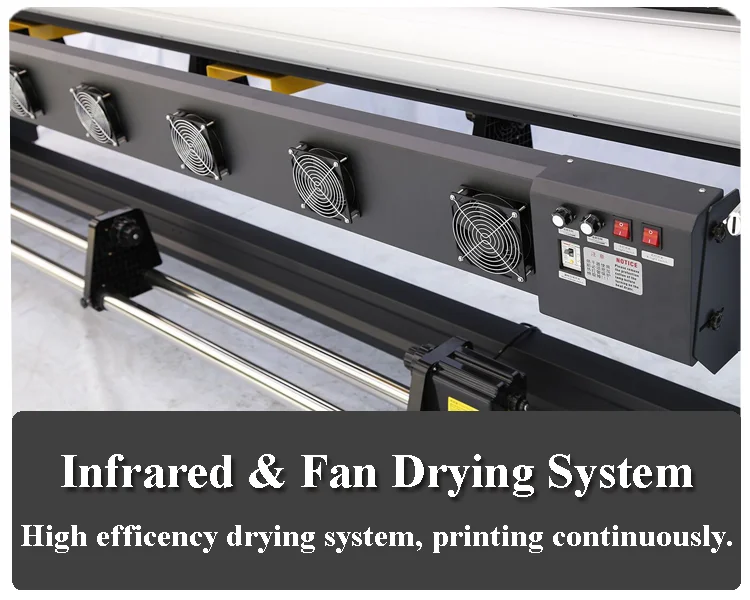 Плоттер Impresora Solvente Eco 2,5 m 3,2 m DX5 XP 600 Head Eco-solvent Printer