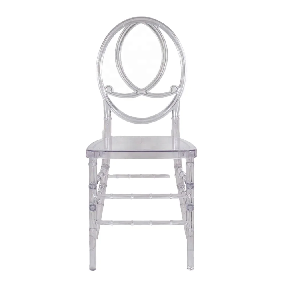 transparent plastic clear resin acrylic wedding chiavari phoenix chair