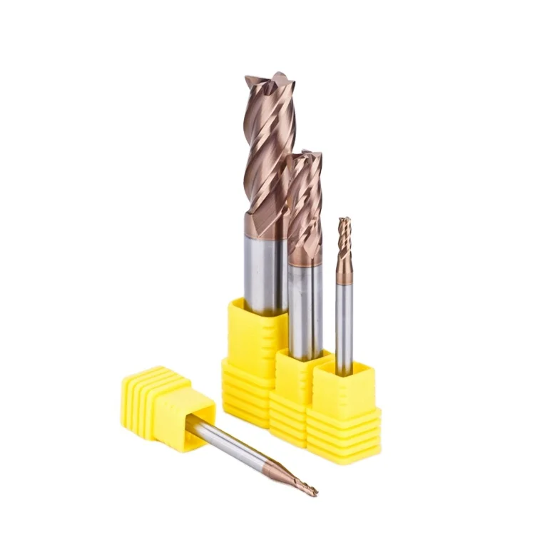Chinese manufacturer 12mm carbide end mills square milling cutter thread