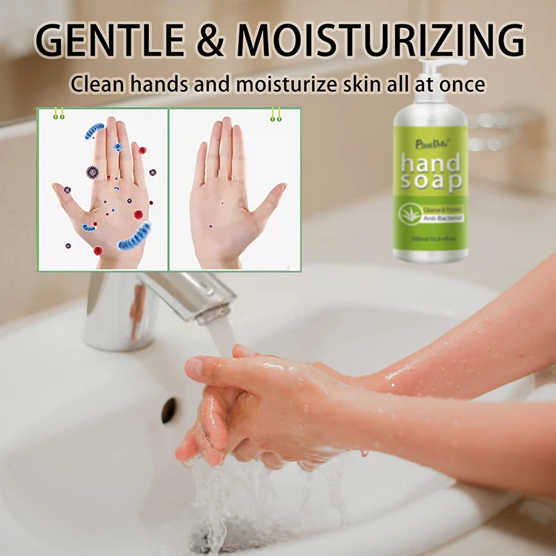 Bomei Made Factory Supplied Liquid Hand Soap OEM Portable Wash in Bottles with Pump
