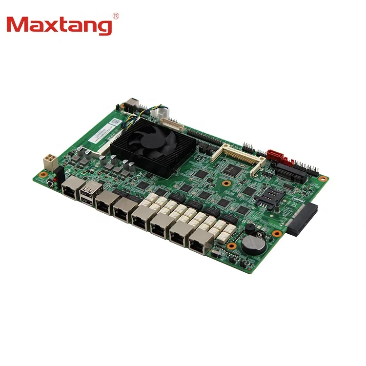 Maxtang четырёхъядерный процессор Intel Bay Trail основе Встраиваемые материнские платы 6COM 2COM 8GPIO mSATA CF карт работающего на постоянном токе 12