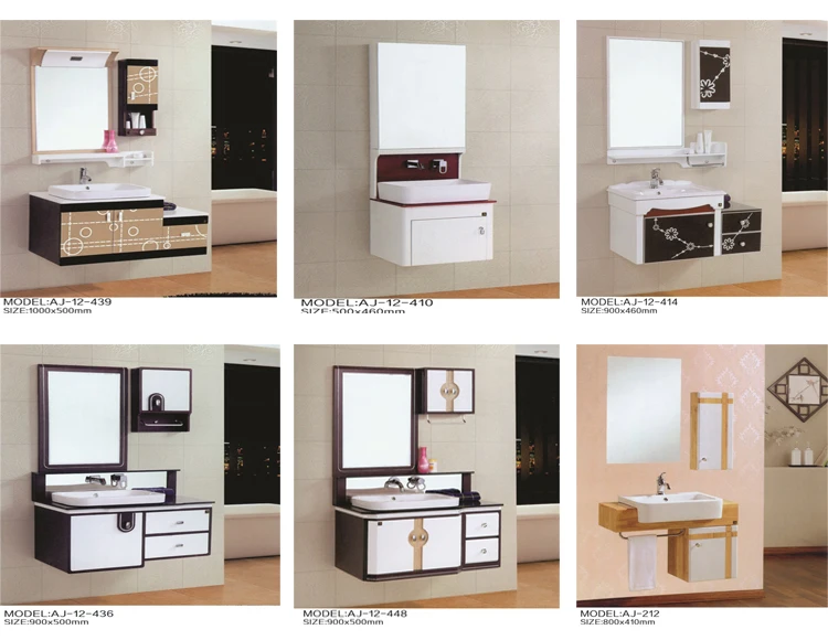Luxury Double Sink Basin Modular Bathroom Vanity Cabinet Hotel Center Bathroom Mirror Cabinet
