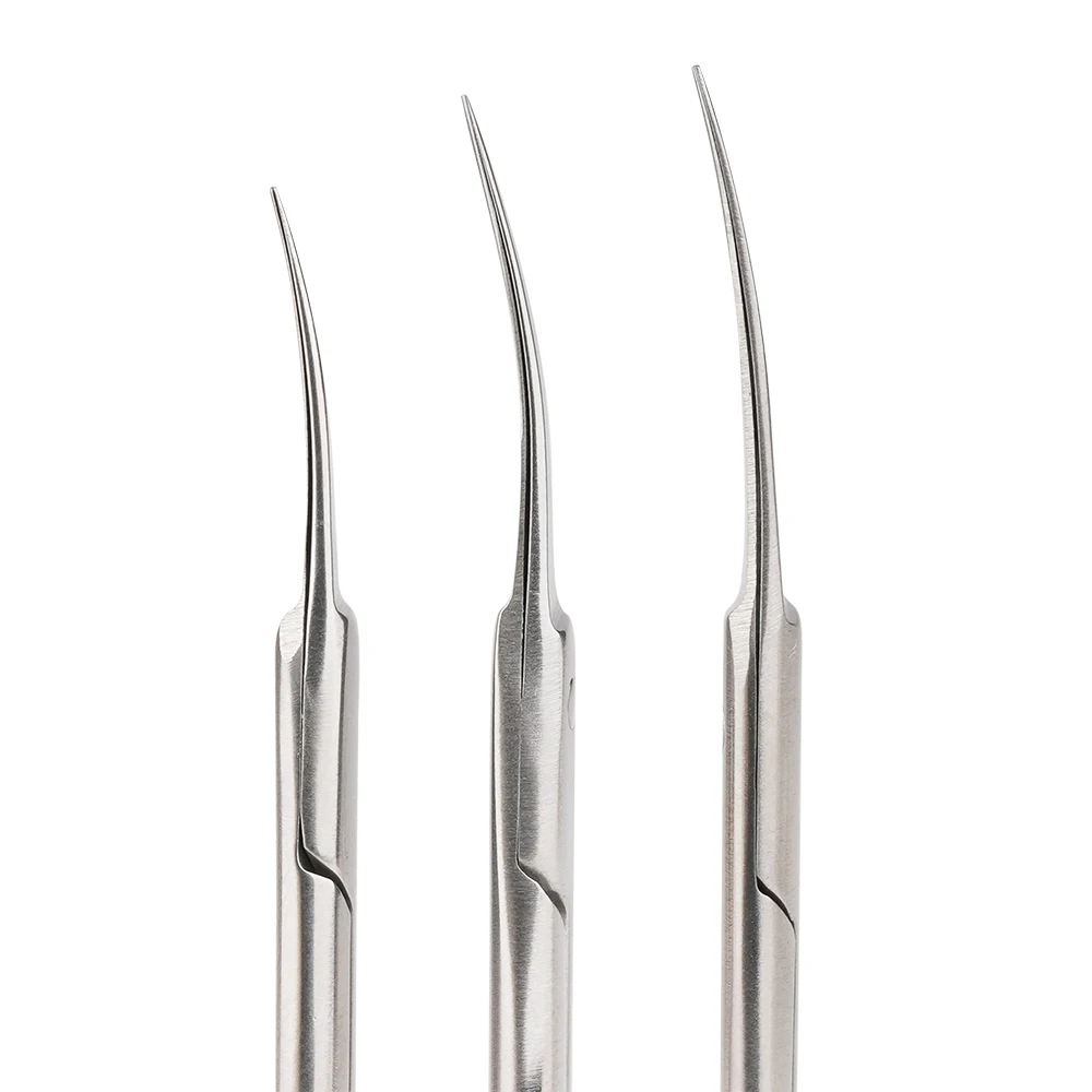 Best Selling Russian Curved Tip Cuticle Nipper Nail Scissors Professional Nail Scissors Curved Manicure Cuticle Scissors