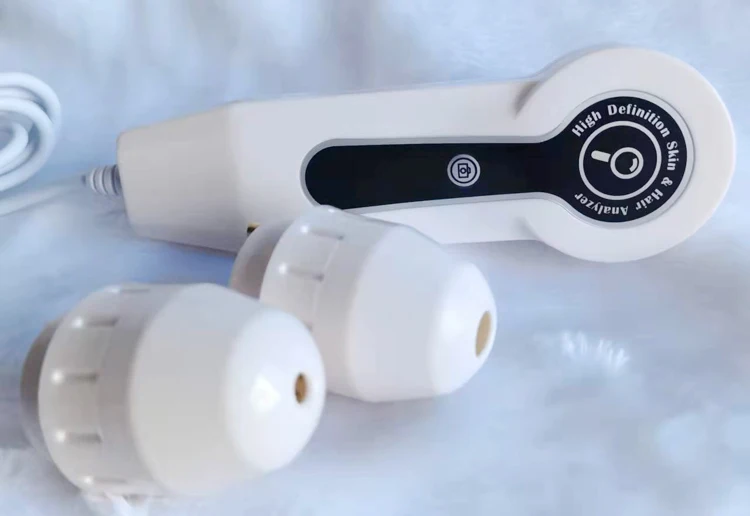 Portable skin and hair analyzer face scanner machine with screen