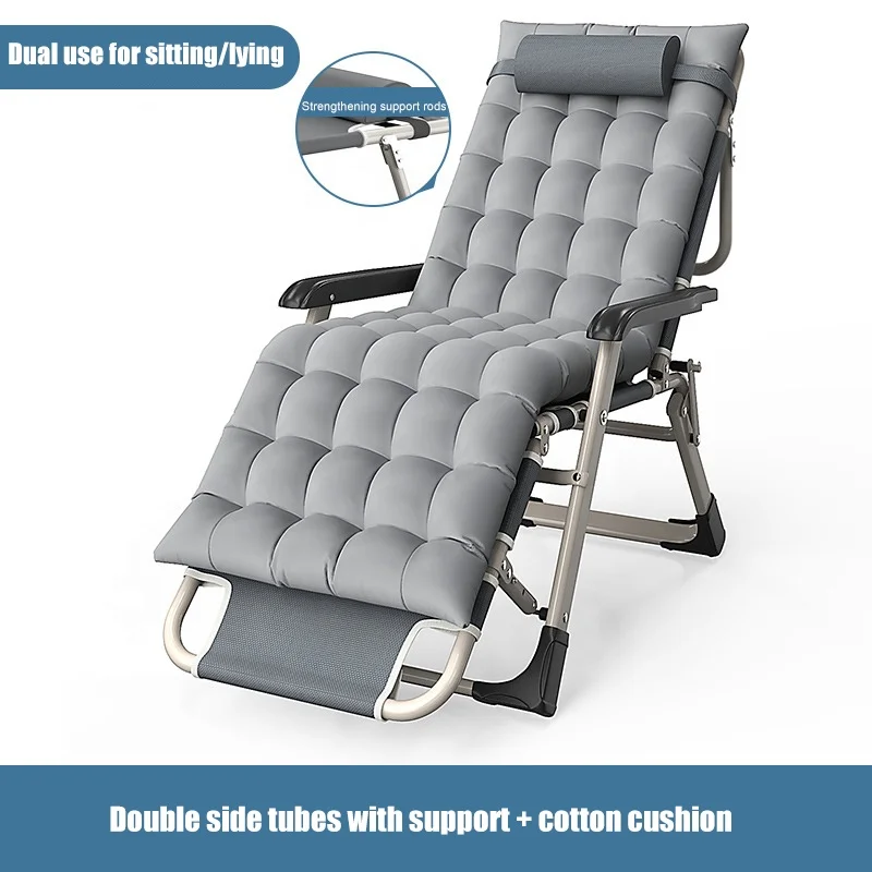 Indoor Outdoor Zero Gravity Chair Patio Folding Reclining Lounge Chair with Removable Cushion