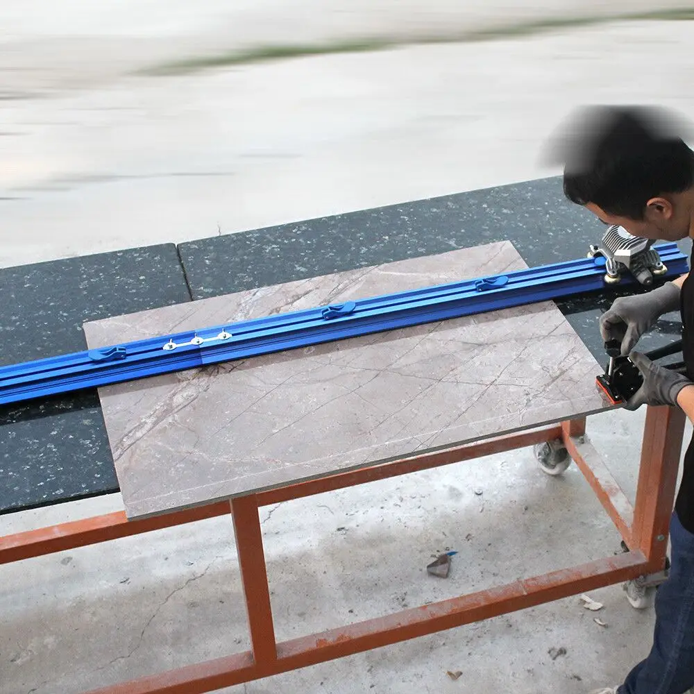Raizi 3400mm Slim System Tile Cutter with connectable guides For large format porcelain stone machinery