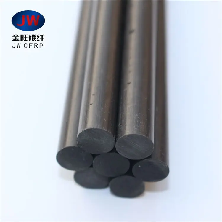 Customized High Strength 1mm 1.5mm 1.8mm 2mm 3mm 3.5mm 5mm 6mm 8mm 9mm 9.5mm Solid Carbon Fiber Rod