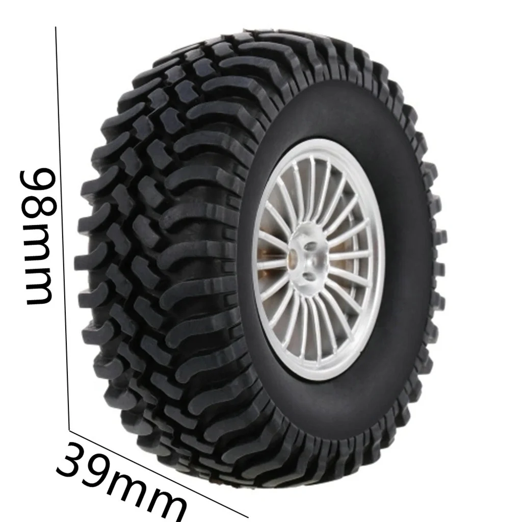 4 шт. 1/10 шины для радиоуправляемой тележки HSP Redcat Traxxas осевые SCX10 RC4WD D90 CC01 запчасти гусеничной машины