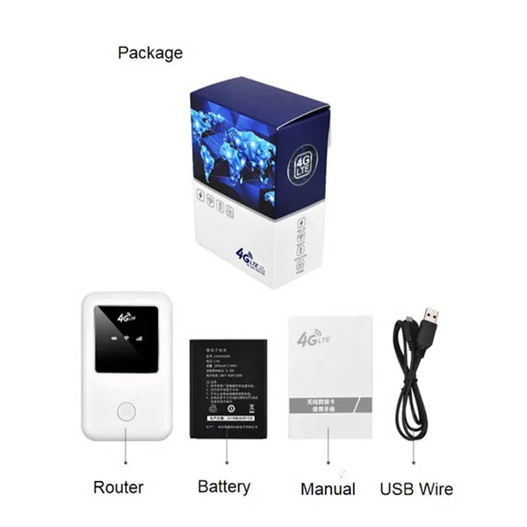 Mobile Wifi Hotspot Wireless Broadband 4G 3G Portable Router Unlocked Modem Travel Partner LTE