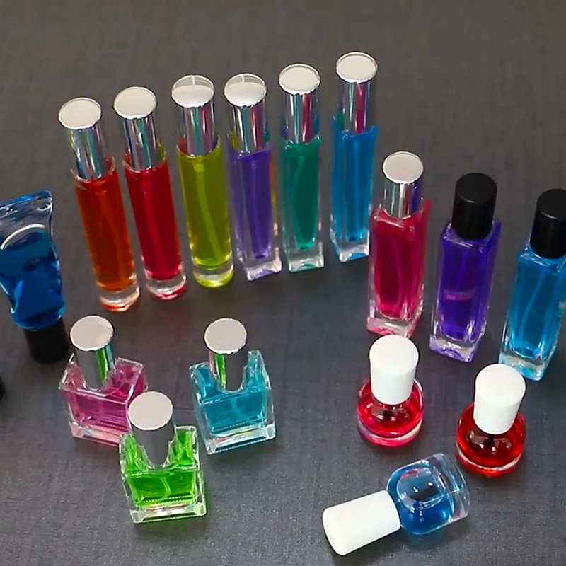 Design Your Own Nail Polish Bottle Gel Polish 5ml 10ml 15ml Glass Bottle