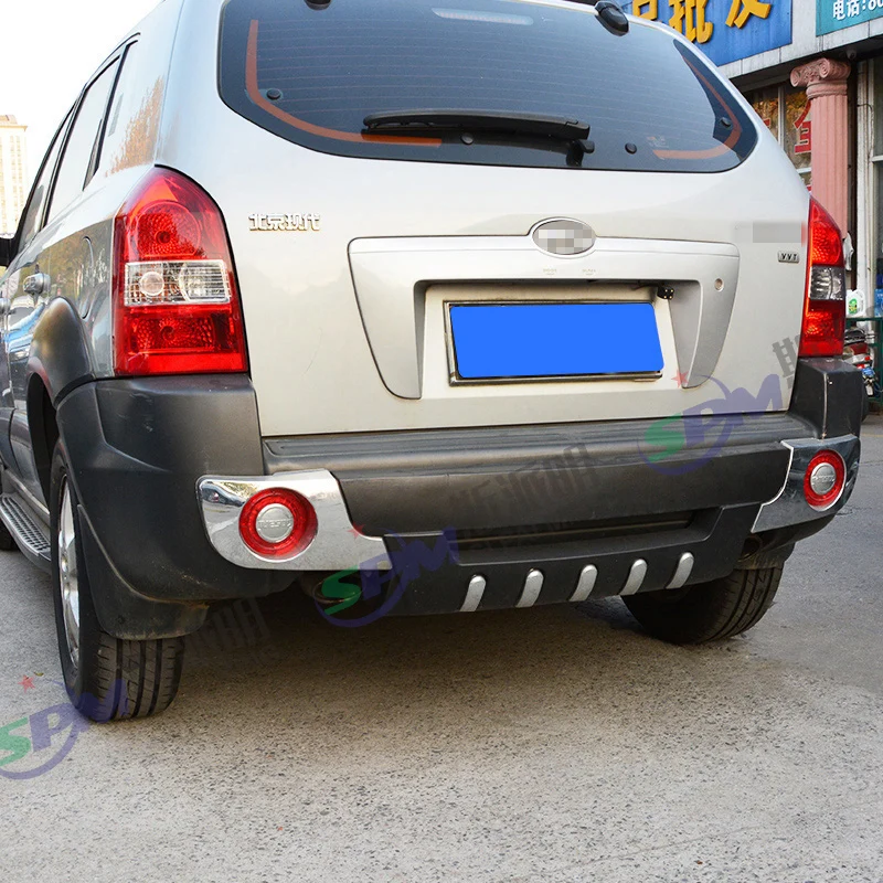 SPM ABS  front and rear bumper guard protector for hyundai tucson 2004-2012