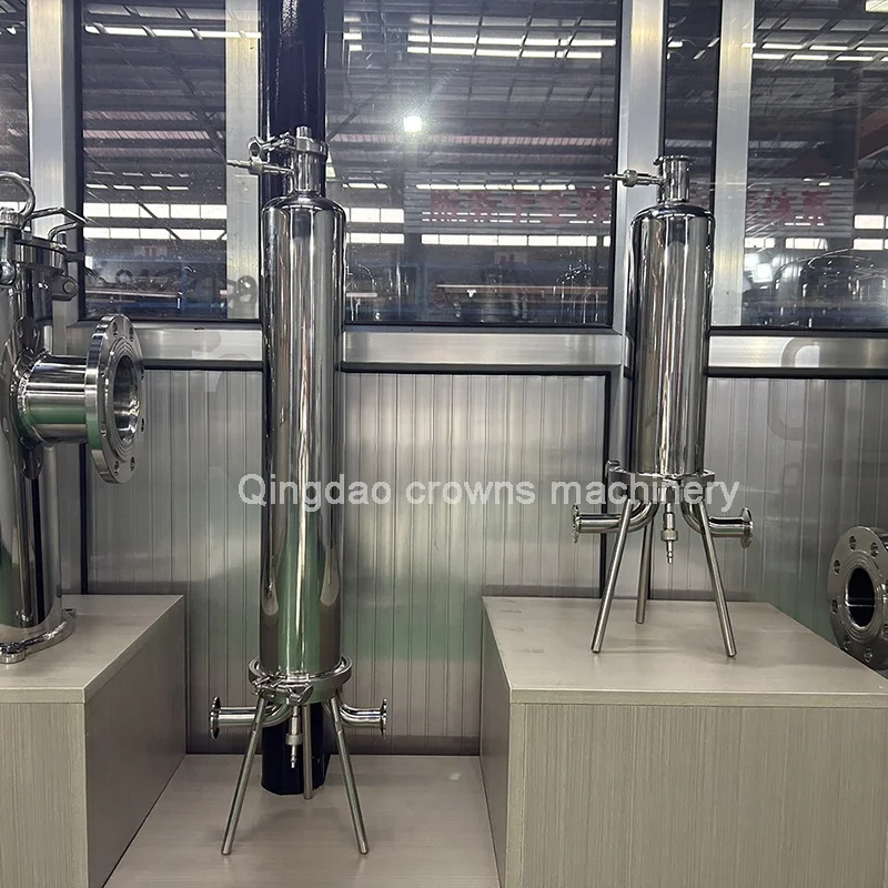 Industrial Filtration Equipment Beer Wine Filter Micron Millipore Stainless Steel Cartridge Filter Housing