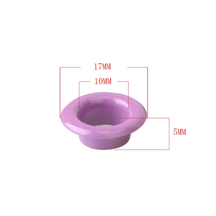 Мульти-размер Прямая продажа с Фабрики Декоративные модные красочные металлические люверсы