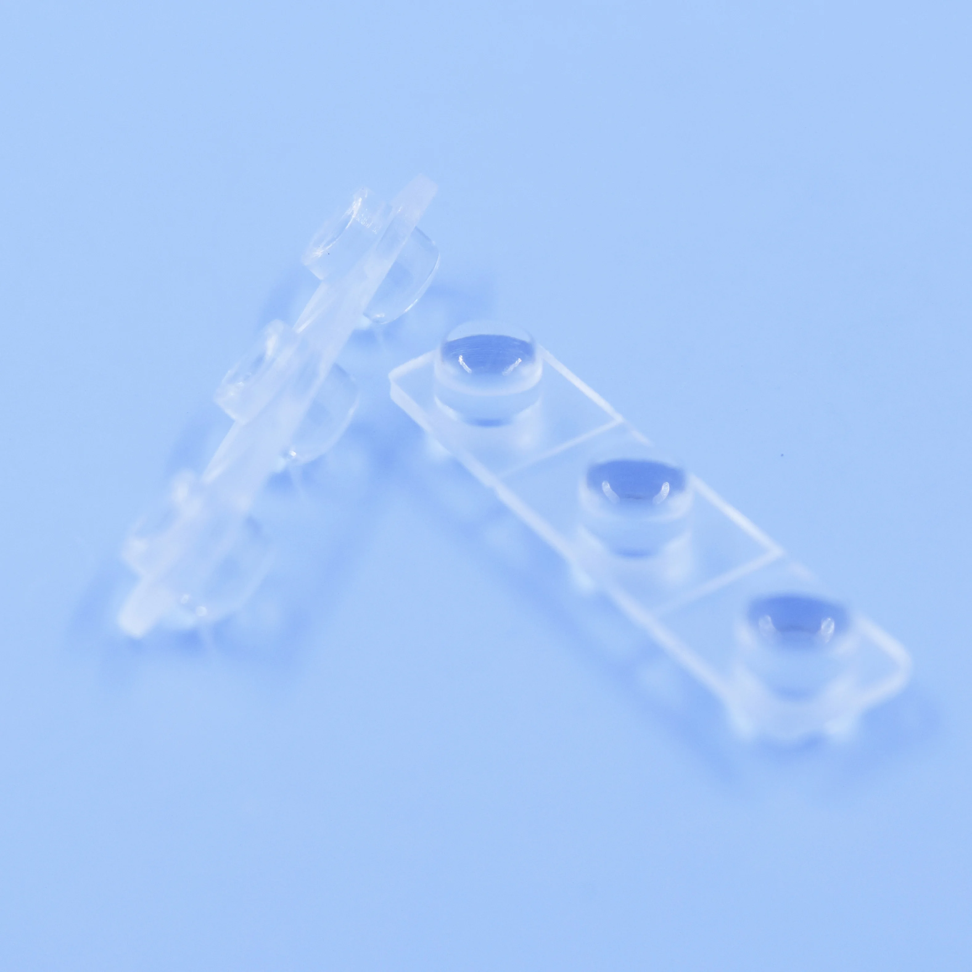 Заводской продавец, прозрачная пластиковая светодиодная направляющая трубка из поликарбоната