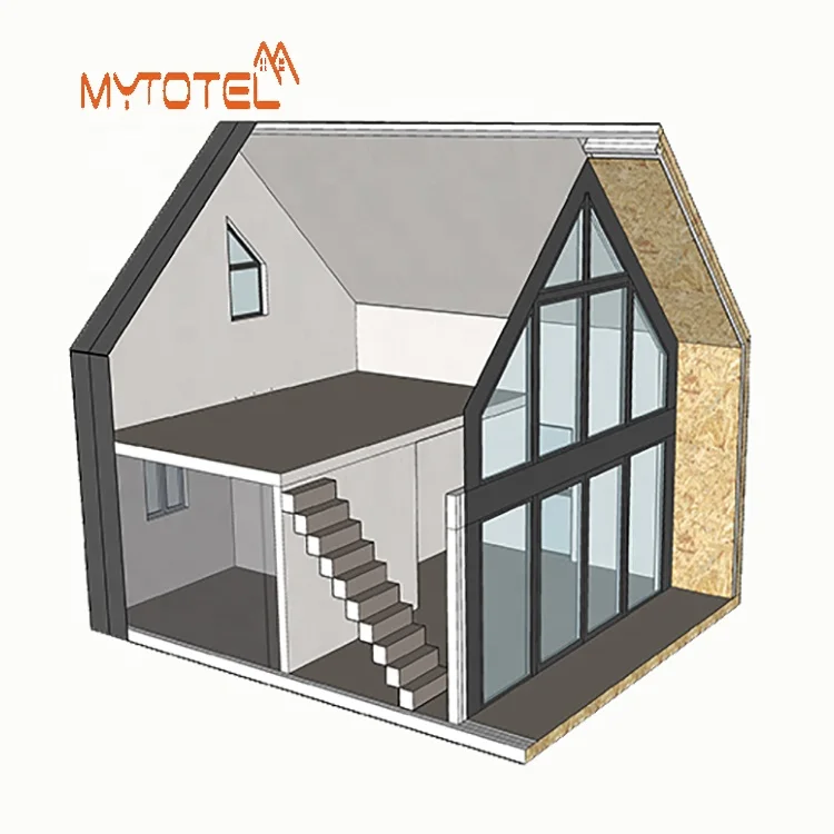 Индивидуальный дизайн MYTOTEL подача заявки на разрешение может быть модифицирована 2 раза для модульных домов сборных