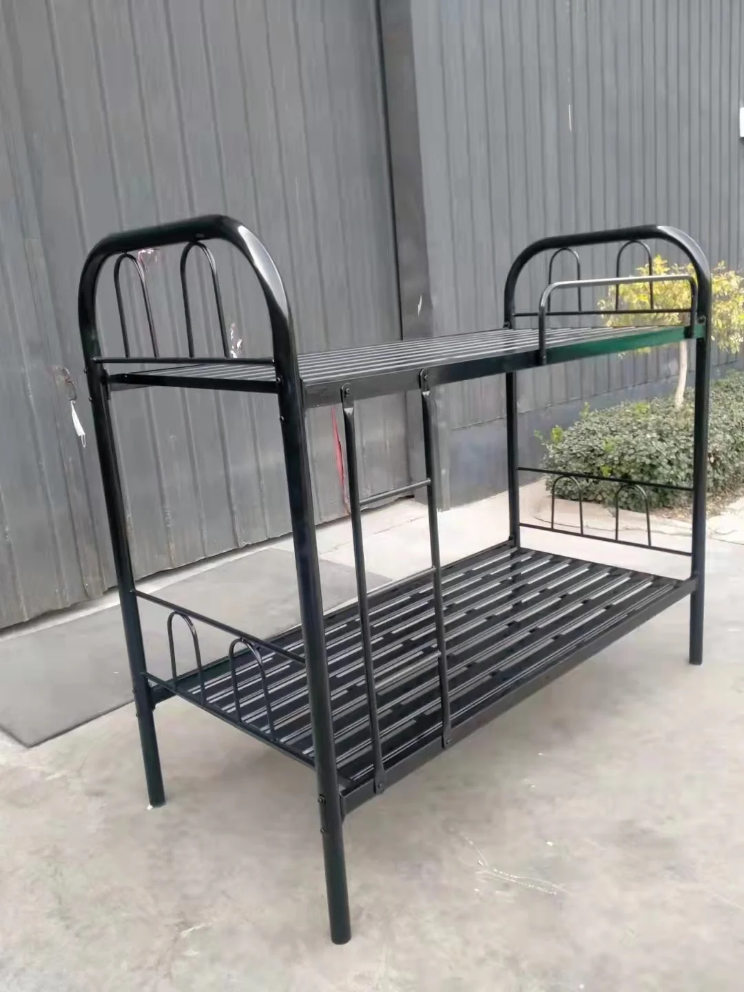 Double Bunk Bed Iron Bed Double Decker Bed Cheap Steel for Adults and Students Kids Metal Bedroom Furniture Bedroom Sets Modern