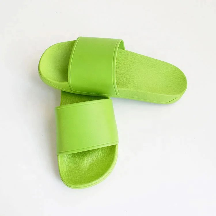 High Quality Custom Logo Flat Fabric Tape Ladies Slides Slipper Sandals Indoor women slippers