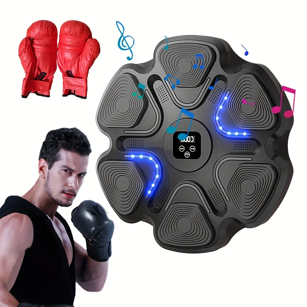 Smart Electronic Wall-Mounted Adjustable Speed Music Boxing Machine For Home Gym