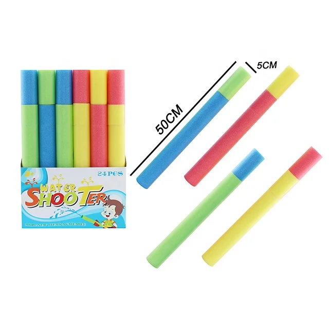 
2020 factory OEM custom outdoor summer spray pump kids eva foam water gun toy 