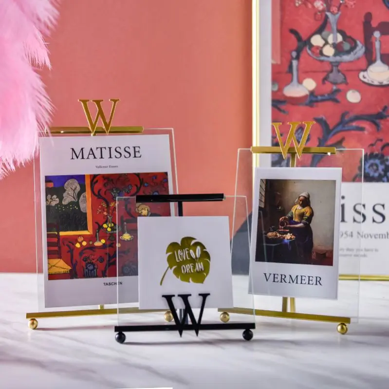 Nordic Personality Picture Frame Set Living Room Creative Simple Decorative Glass Picture Frame