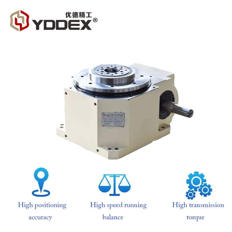 
YDDEX Cam index model 140DT cnc rotary table high precision machinery tools rotary table China Spindle output rotary indexer 
