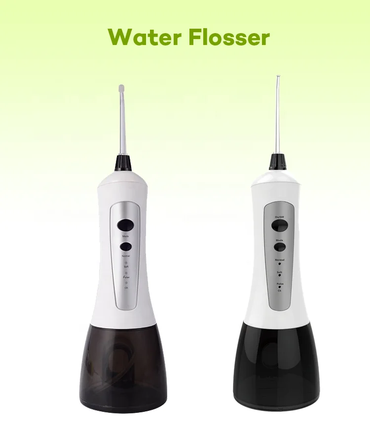 New electric cordless water flosser for teeth whitening and oral cleaning