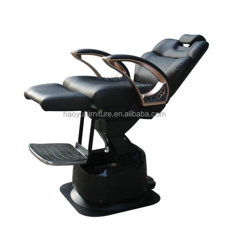 Unique electric base barber chair hydraulic pump ergonomically motor barber chair design