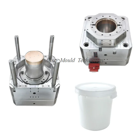 Customized plastic paint bucket mould factory