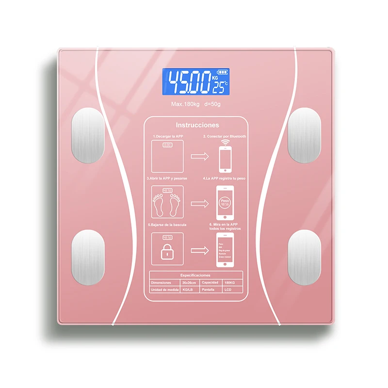 180Kg 396Lb Personal Bmi Weight Digital  Household Portable Electronic Body Fat Scale
