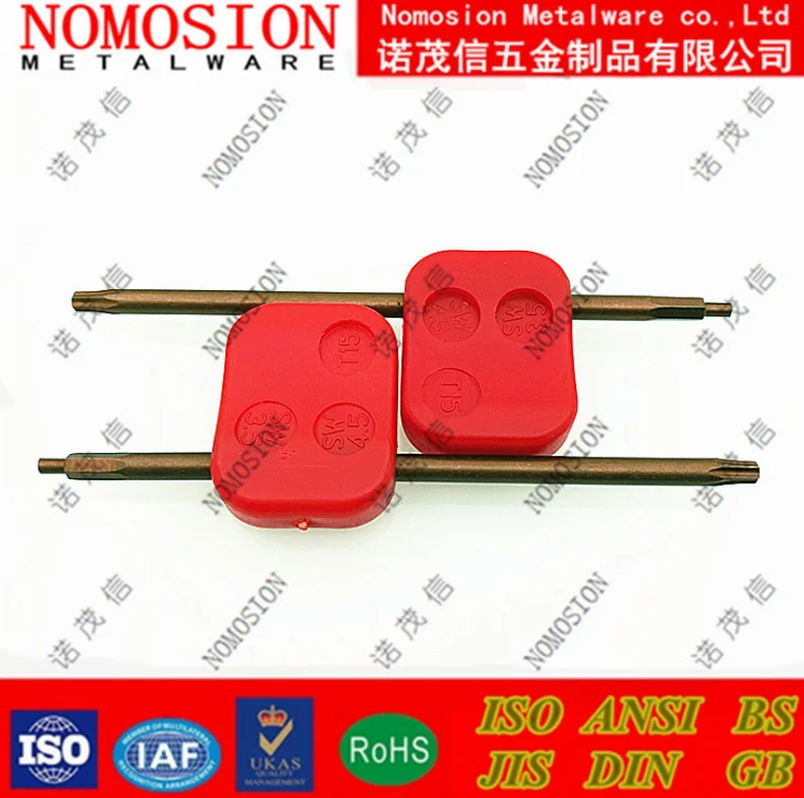 China manufacturer of CNC tool  accessories Double purpose hexagonal wrench T15