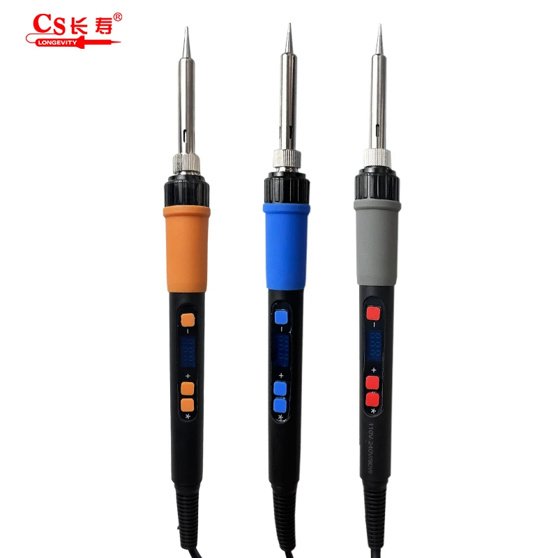 New Design 220V/110V constant soldering iron LCD Digital Display Welding Solder Iron With Blue light