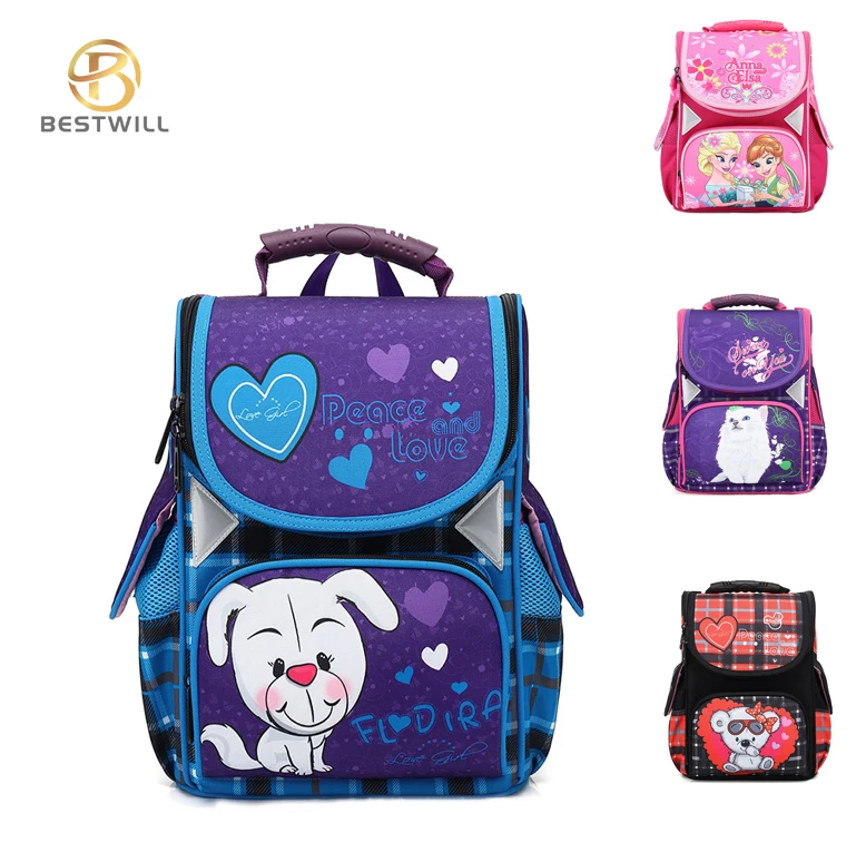 BESTWILL OEM Custom Child School Back Pack Bag Wholesale Boy Girl School Backpack Bags