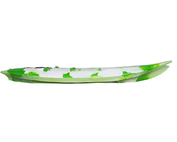 Single Sit On Top Plastic Fishing Kayak Touring Kayak Sea Kayak for Recreation with Paddle
