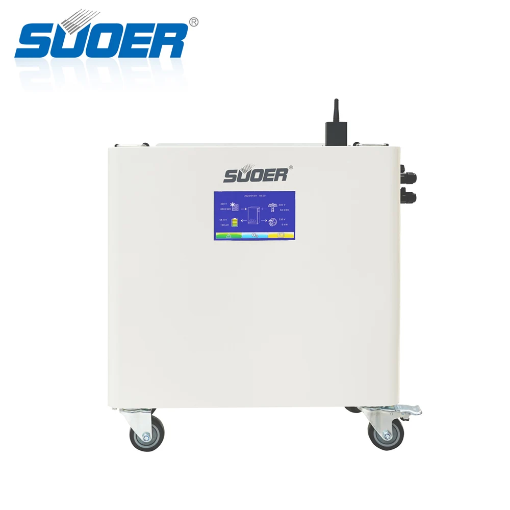 SUOER 5KW Solar Energy Storage Systems Lithium Batteries Home Energy Storage Systems Energy