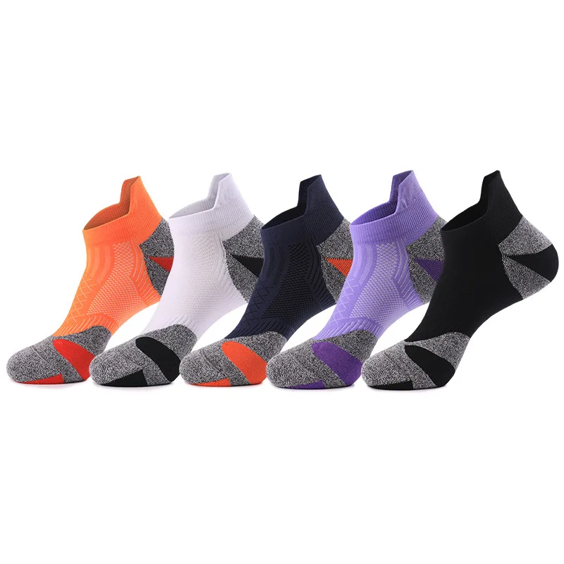 Professional High Quality Ankle Sports Socks Breathable Coolmax Socks Seamless cycling Socks