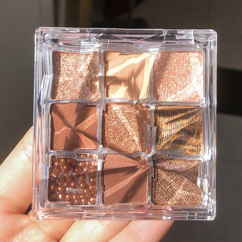 146*78*112mm Bright Diamond Eye Shadow Make Up Eye Shadow Eyeshadow Palette