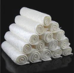 100%bamboo white dish cloth wash cloth for kitchen