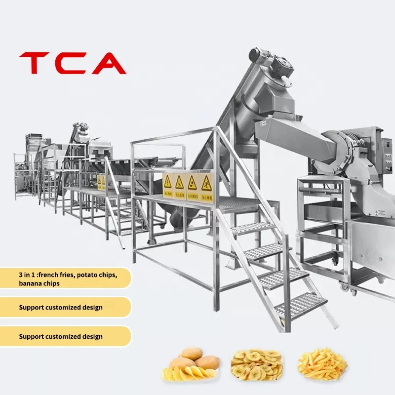 French fries production line full automatic price of potato chips production line