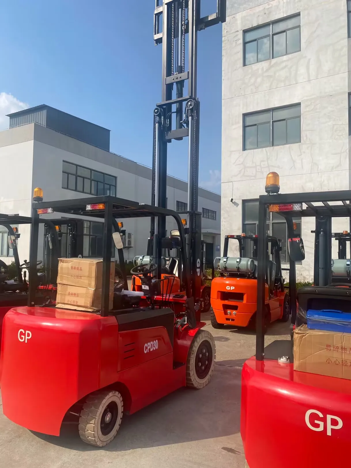 2Ton 2.5Ton 3Ton 3.5Ton battery forklift  electric forklift truck with good after-service
