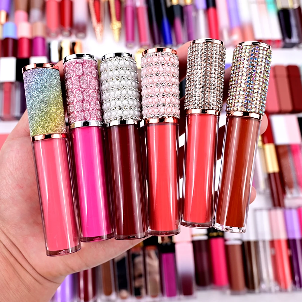 Wholesale Custom Diy Liquid Lipstick Lipgloss Waterproof Long Lasting Vegan Matte Liquid Lipstick Private Label