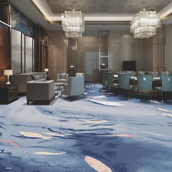Haima carpet 3d print design hotel decoration HD nylon printed carpet
