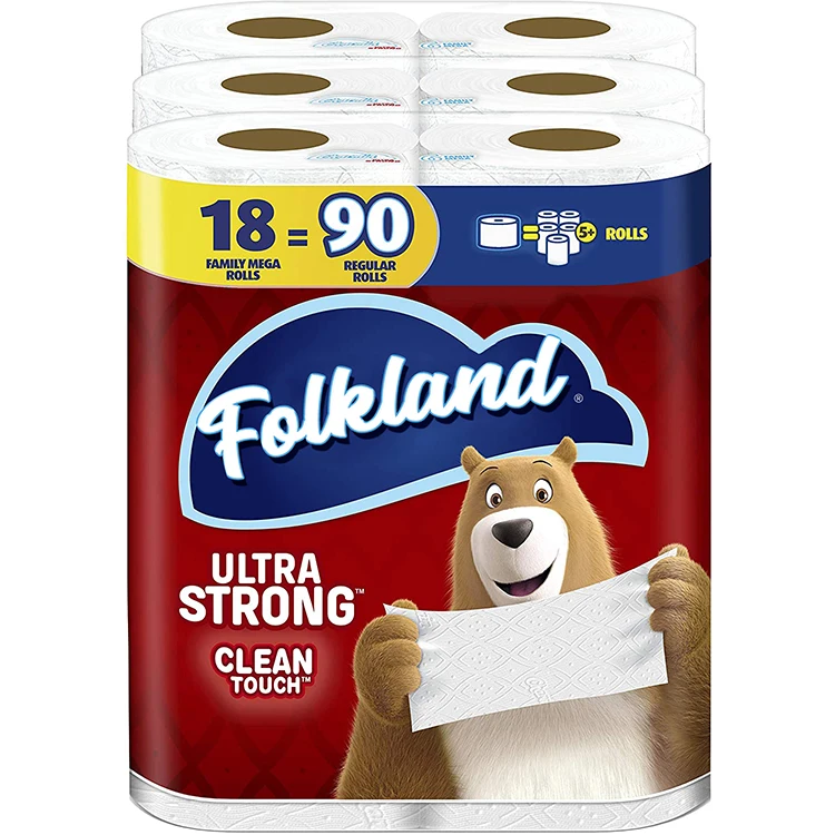 Оптовая продажа от производителя дерево бесплатный Пользовательский логотип мягкая дешевая 4 3 2-слойная бамбуковая салфетка рулоны туалетной