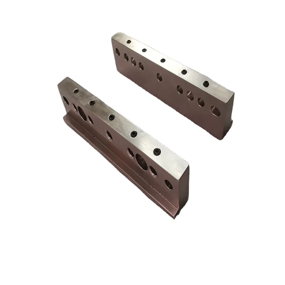 Manufacturers supply CNC lathe finishing parts hardware aluminum parts series accessories turning trapezoidal fixed block