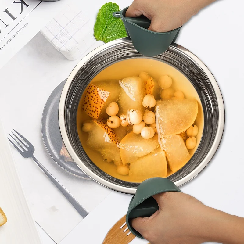 Kitchen Silicone Hand Clip  Anti-slip Insulation Hand Clip For Hot Pads Oevn/Grilling