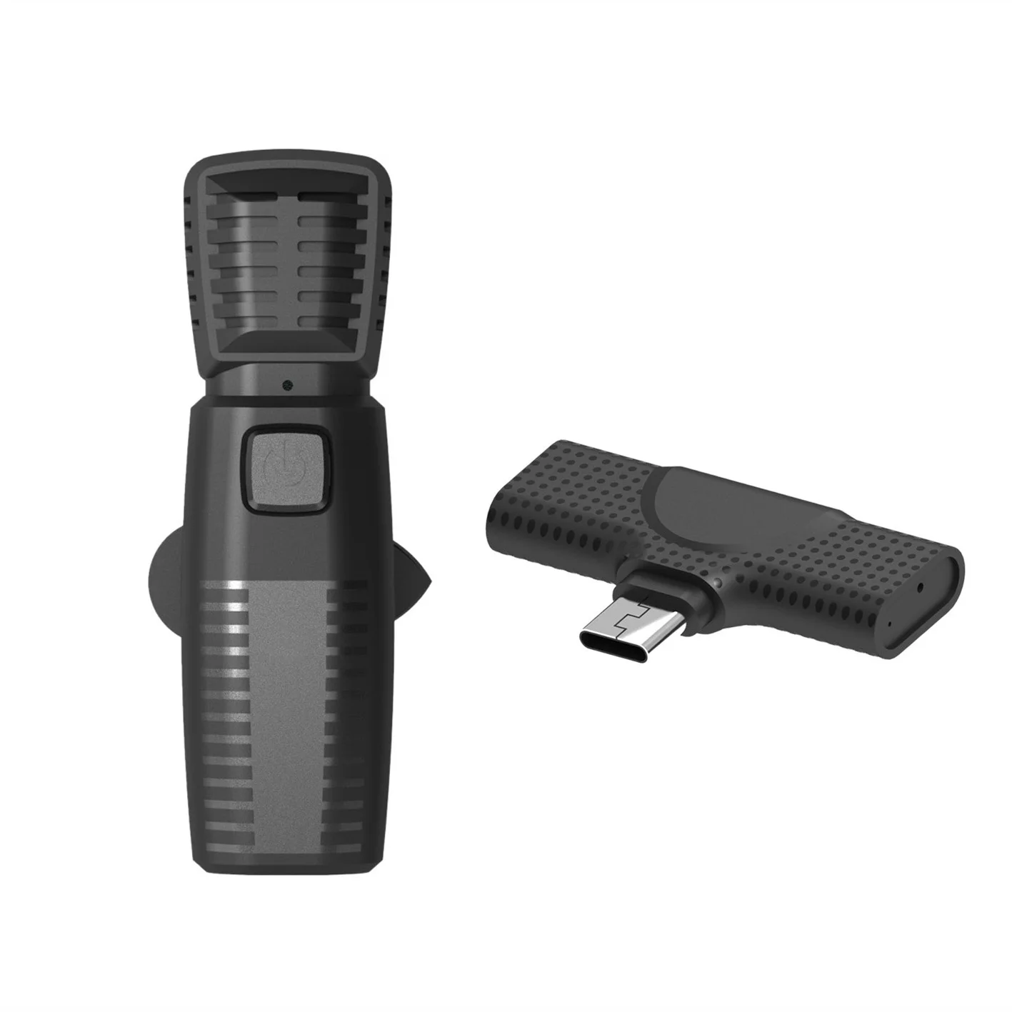 2.4Ghz wireless live microphone ENC noise cancellation mic for Youtube Facebook Live Stream Interview Vloggers Video Conference