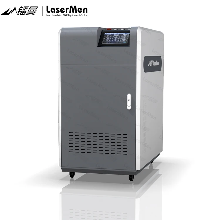 Highly efficient LM-2000C handheld fiber laser cleaning machine for metal cleaning