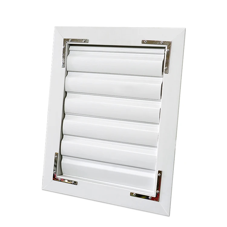 18inch 36inch industrial farm cooling exhaust louvres custom ag fan pvc gravity louvers	for exhaust fan