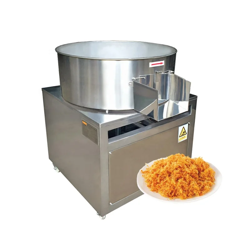 Easy Operating Flat-Bottomed Meat Floss Making Machine 430mm Pan Fish Floss Machine