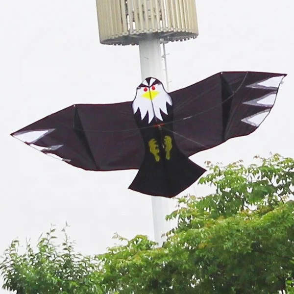 Custom Made  Bald Eagle Hawk Kite Bird Scarer From The Kite Factory